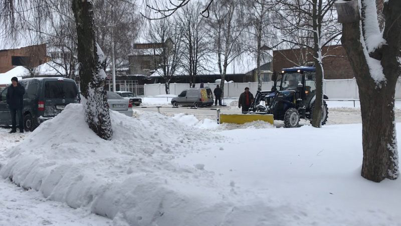 Про погодні умови та роботу комунальної техніки